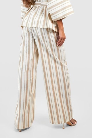 Pantalon wide legs - Beige
