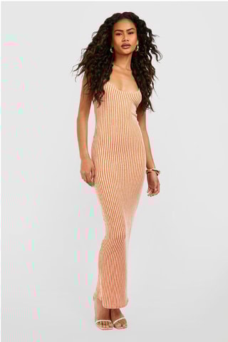 Robe longue - Orange