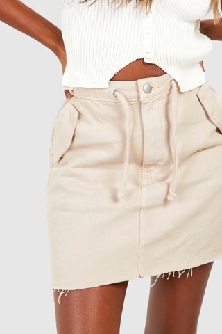 Minijupe - Beige