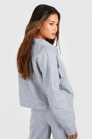 Veste - Bleu et blanc