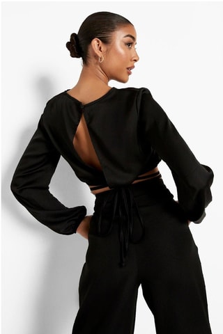 Crop top - Noir