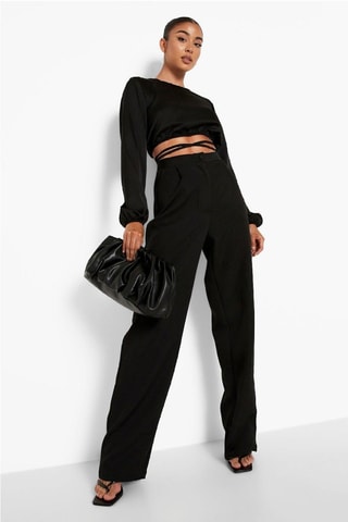 Crop top - Noir