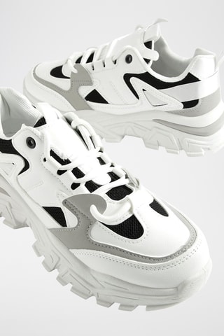 Baskets - Blanc et noir