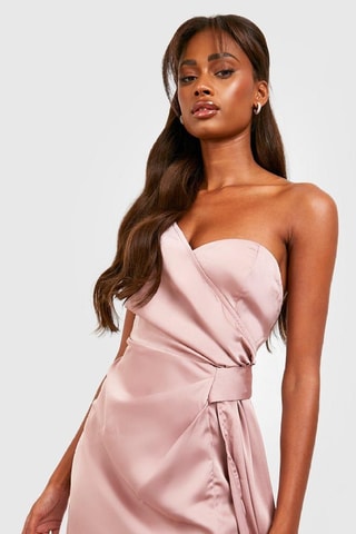 Robe bustier - Rose