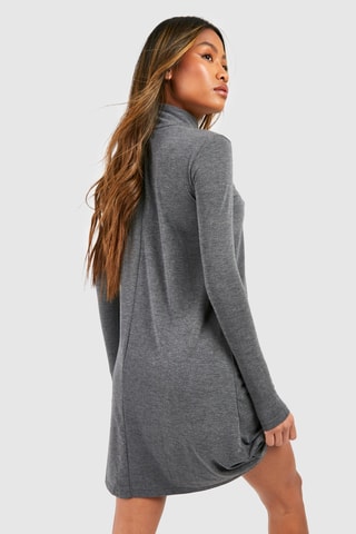 Robe droite - Gris