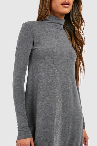 Robe droite - Gris
