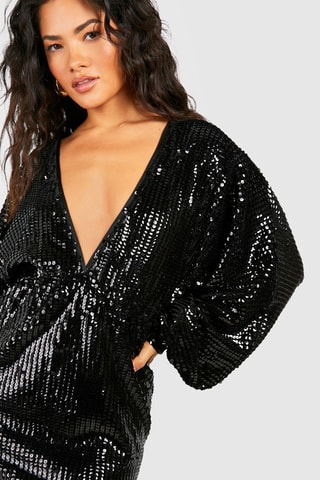Robe fourreau - Noir