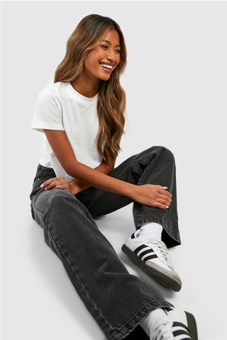 Jean boyfriend - Gris