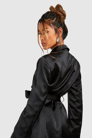 Robe chemise - Noir