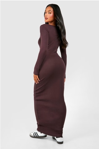 Robe longue - Marron