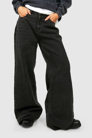 Jean wide legs - Noir