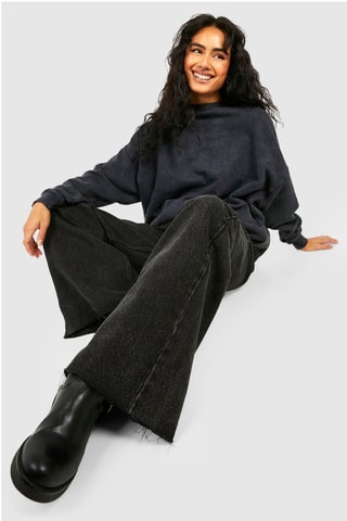 Jean wide legs - Noir
