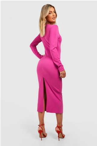 Robe midi - Rose