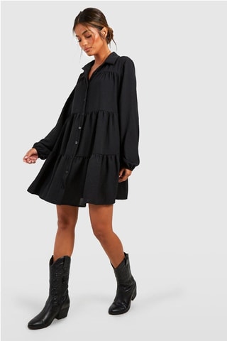 Robe chemise - Noir