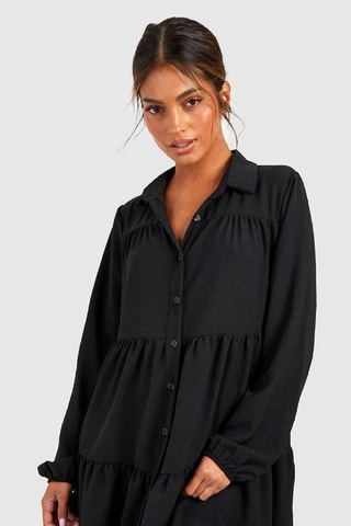 Robe chemise - Noir