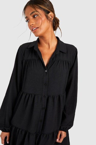 Robe chemise - Noir