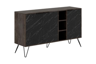 Buffet 3 portes - 142 x 35,6 x 83 cm