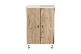 Meuble de rangement Melo - Atlantic Pine, White Evila