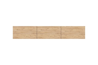 Meuble TV 3 abattants West - 150 x 30 x 32 cm