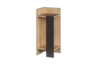 Table de chevet gauche - 25 x 60 x 27 cm