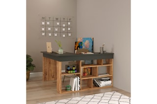 Bureau d'angle - 129 x 72 x 120 cm