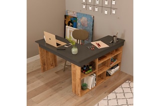 Bureau d'angle - 129 x 72 x 120 cm