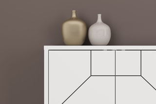 Buffet - 6 portes - 183,8 x 77,4 x 35 cm