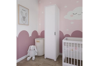 Armoire 1 porte Duru - 40 x 45/53 x 183 cm