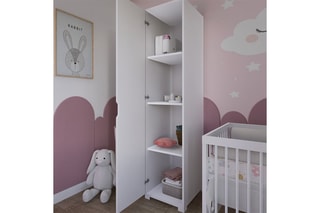 Armoire 1 porte Duru - 40 x 45/53 x 183 cm