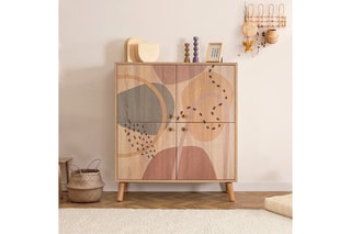 Commode 4 portes - 95 x 111 x 36 cm