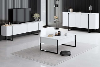 Buffet 4 portes - 160 x 35 x 80 cm