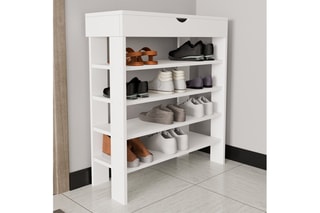 Meuble à chaussures Royal - 80 x 90 x 30 cm