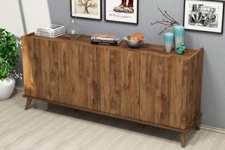 Buffet 4 portes - 180 x 80,8 x 45 cm