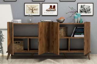 Buffet 4 portes - 180 x 80,8 x 45 cm