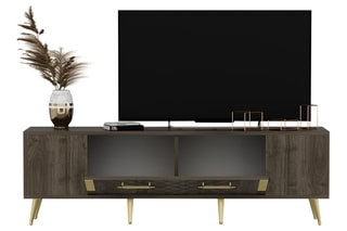 Meuble TV 1 abattant - 150 x 48,2 x 35 cm