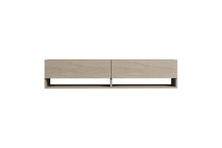 Meuble TV 2 abattants Arges - 141 x 31 x 30 cm