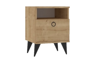 Table de chevet 1 tiroir - 40 x 50 x 40 cm 