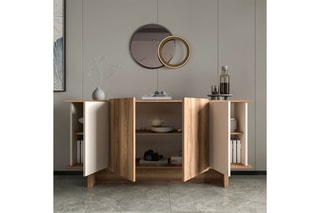 Buffet 4 portes Diana - 180 x 81 x 40 cm