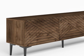 Meuble TV 3 abattants Felix - 160 x 44,1 x 31,4 cm