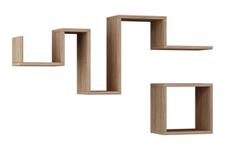 Etagère murale 5 niveaux Follow - 116 x 45 x 20 cm