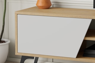 Meuble TV 3 portes Fiona - 180 x 48 x 35,6 cm