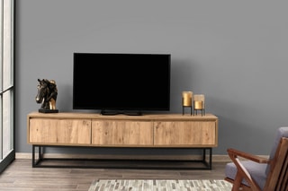 Meuble TV 3 tiroirs - 180 x 50 x 40 cm