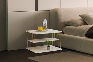 Table d'appoint Lifon - 50 x 33 x 40 cm