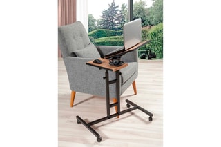 Bureau nomade réglable - 58 x 45,5 x 62-87 cm