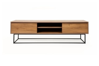 Meuble TV 2 tiroirs Laxus - 180 x 50 x 40 cm
