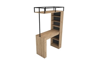 Table à manger JA117 - 120 x 198,8 x 55,6 cm