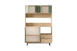 Buffet de cuisine 6 portes - 120 x 180 x 35,5 cm