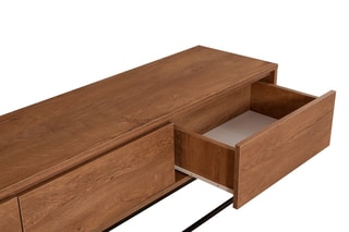 Meuble TV 3 tiroirs - 180 x 50 x 40 cm