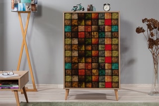 Armoire 2 portes - 80 x 127 x 36 cm