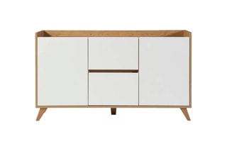 Buffet 2 portes et 2 tiroirs Tuval - 139,8 x 40 x 78,1 cm